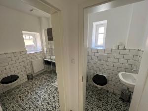Kupatilo u objektu Apartmány Hájovna