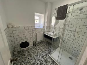 Kupatilo u objektu Apartmány Hájovna
