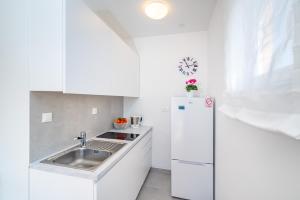 Kuchyňa alebo kuchynka v ubytovaní Apartment Oasis