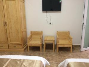 Postel nebo postele na pokoji v ubytování Spring Hotel