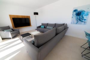 Aqua Apartments Bellamar, Marbella的休息区