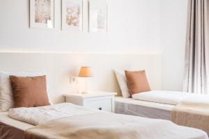 Posteľ alebo postele v izbe v ubytovaní Villa Playa Esperanza, Pool Heizung, 7 Gäste