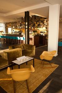 Istumisnurk majutusasutuses Vesper Hotel