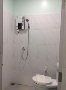 Kylpyhuone majoituspaikassa Makan Resort