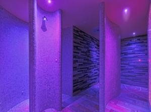 Koupelna v ubytování Hotel Aurora Terme