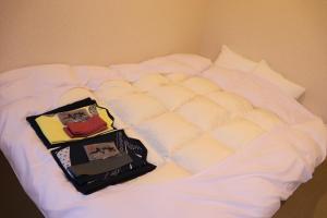 Letto o letti in una camera di 城崎温泉 小宿 紬 tsumugi