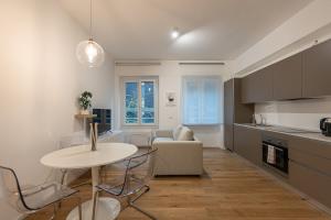 Dapur atau dapur kecil di Provincie apartment-Rental in Rome