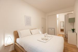 Posteľ alebo postele v izbe v ubytovaní Province apartment-Rental in Rome