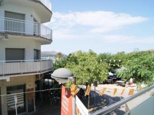Balkón alebo terasa v ubytovaní Urpa Apartaments