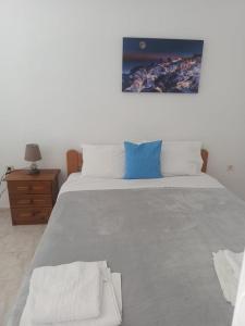 Postelja oz. postelje v sobi nastanitve Lefkothea Hotel