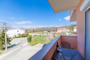 Balkón alebo terasa v ubytovaní Apartments and Room Ljubica