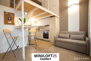 Prostor za sedenje u objektu MiniLoft25