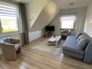 Posezení v ubytování STOE3 Ferienwohnung Waack