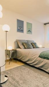 Letto o letti in una camera di Studio 404 - Cosy - Free Wifi - Proche Stellantis / Faurecia