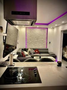 Ruang duduk di Sarlat-la-Canada appartement entier magnifique +6 gambar