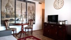 TV a/nebo společenská místnost v ubytování Apartment Most-Borovského