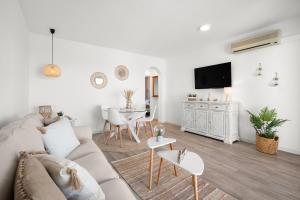 Telewizja i/lub zestaw kina domowego w obiekcie Apartamento Buganvilla