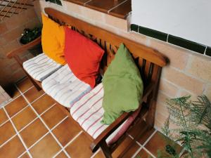 Posezení v ubytování La Casa De Las Abuelas