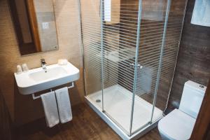Koupelna v ubytování Ferreira Hostal Boutique