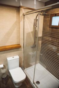 Koupelna v ubytování Ferreira Hostal Boutique