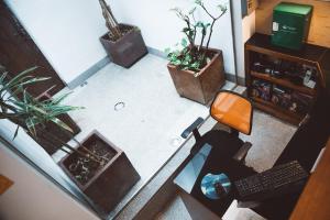 Posezení v ubytování Ferreira Hostal Boutique