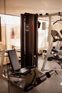 Fitness centrum a/nebo fitness zařízení v ubytování Hotel Rocaval San Cristóbal de las Casas
