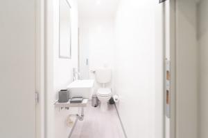 Koupelna v ubytování White Gioberti Guesthouse