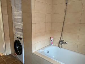 Koupelna v ubytování Apartmán Šimon