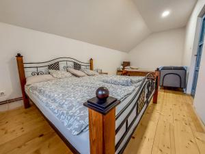 Posteľ alebo postele v izbe v ubytovaní Apartmány Kraš