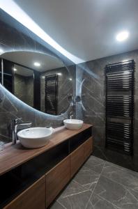 Koupelna v ubytování Hotel Turist