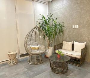 Posezení v ubytování Bambu Suites