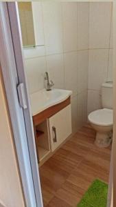 Koupelna v ubytování Suites Sol de Inverno Itaipuaçu