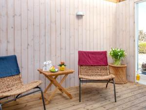 Posezení v ubytování Seaside Charm in Bork Havn - By Traum Ferienwohnungen