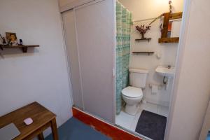 Koupelna v ubytování Casa Huipil