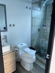 Bilik mandi di Solaris Glamping Exclusive