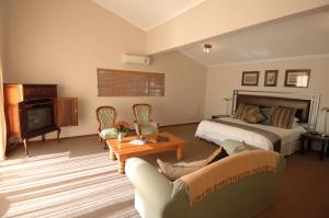 Postel nebo postele na pokoji v ubytování Overmeer Guest House