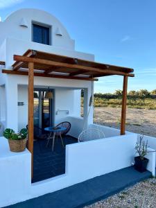 A balcony or terrace at Aeron Suites