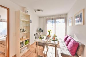 Kuchyň nebo kuchyňský kout v ubytování Appartements Haus Dr Muxel