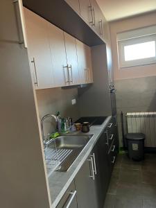 Dapur atau dapur kecil di Studio Bauhaus