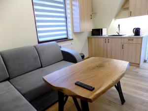 Kuchyňa alebo kuchynka v ubytovaní Apartament nr 6 U Miśka - obok dworca
