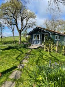 Κήπος έξω από το Beech Hut - a streamside family escape near Salcombe and Beaches
