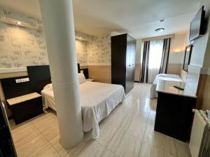 Cama ou camas em um quarto em Hotel Don Diego