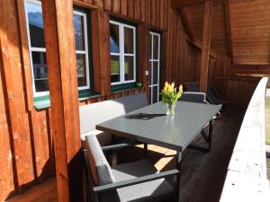 Posezení v ubytování Ferienhaus Grubegg