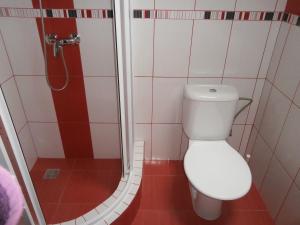 Koupelna v ubytování Apartmán Pohoda