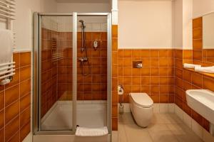 Kúpeľňa v ubytovaní Hotel Słoneczny Młyn