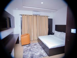 Katil atau katil-katil dalam bilik di Hotel Capitol