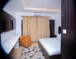 Katil atau katil-katil dalam bilik di Hotel Capitol
