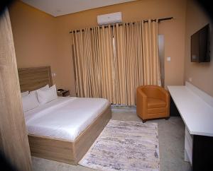 Katil atau katil-katil dalam bilik di Hotel Capitol