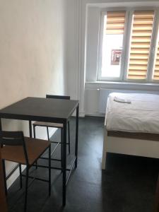 Postel nebo postele na pokoji v ubytování Apartman Kryštof