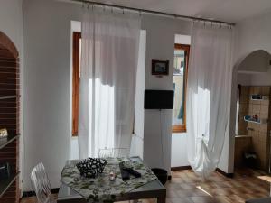TV a/nebo společenská místnost v ubytování vacation vernazza